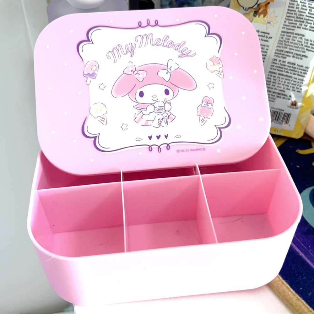 Sanrio My Melody Pink Accessory Organizer w Mirror